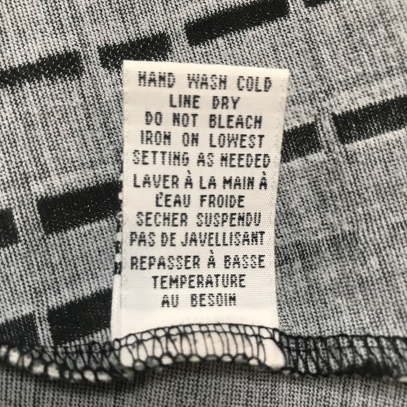 Ravel Black & White Geometric Print Jacket | Retro Mod Style Zip Front Top M - Picture 8 of 14